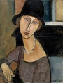 Amedeo Modigliani - Jeanne Hebuterne, 1917 | Masterpiece of Art ...