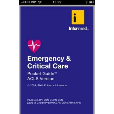 Informed Emergency And Critical Care Pocket Guide
