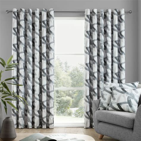 Japandi Grey Curtains Home Store More