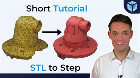 How To Convert Stl To Step Using Free Software Short Tutorial Youtube