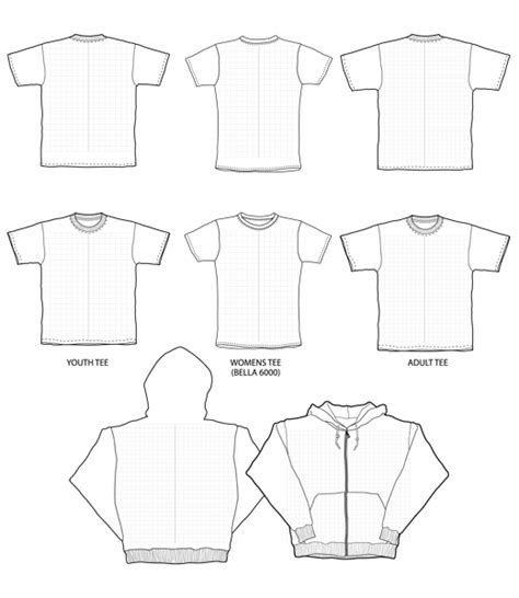 Vector Clothing Templates At Getdrawings Free Download
