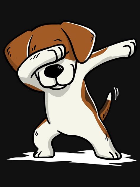 Dabbing Beagle Funny Essential T Shirt By Ilovepaws Beagle Funny