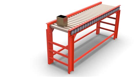 Solidworks Tutorial 198 Roller Conveyor Designing And Motion Study In