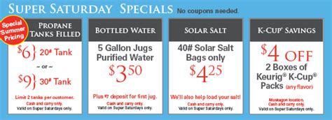 Water Systems And Propane Specials Kohleys Water And Propane