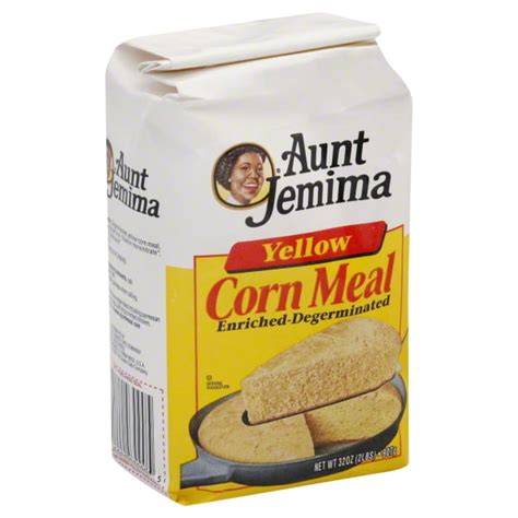 Aunt Jemima Yellow Corn Meal 32 Oz Bag