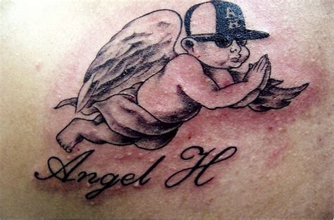 Small Baby Angel Tattoo Tattoomagz › Tattoo Designs Ink Works