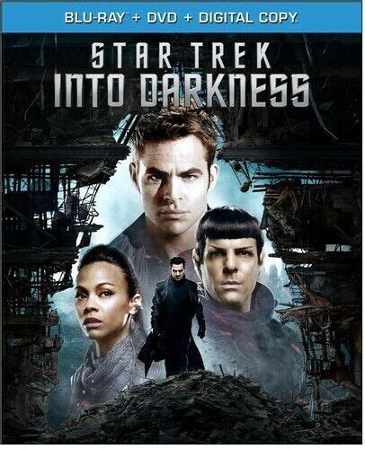 STAR TREK INTO DARKNESS DVD BLU RAY Chris Pine Zachary Quinto Karl Urban EBay