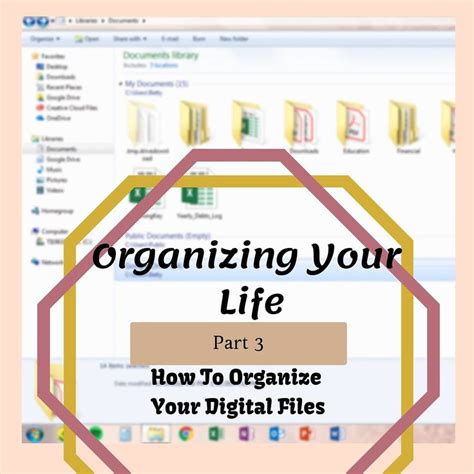 How To Organize Your Digital Files Organization Digital Organizing Paperwork
