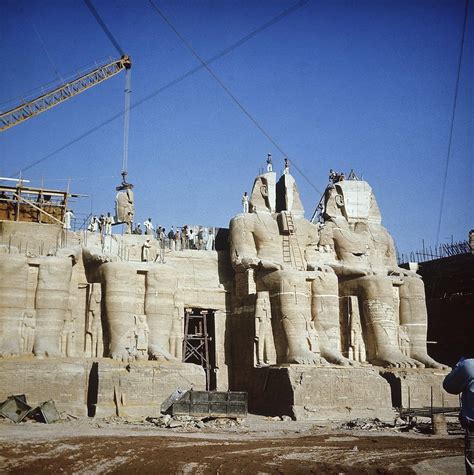 The Relocation Of Abu Simbel Temples Amusing Planet