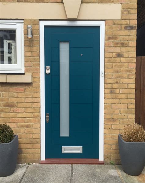 Modern Blue Front Door London Door Company Beautifully Made And