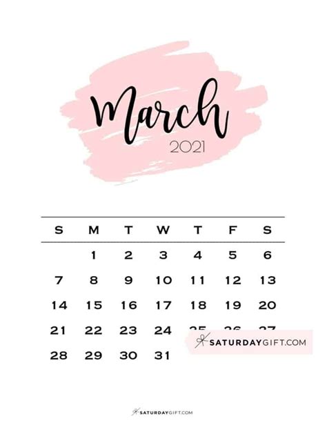 March 2021 Calendar Wallpapers Wallpaper Cave