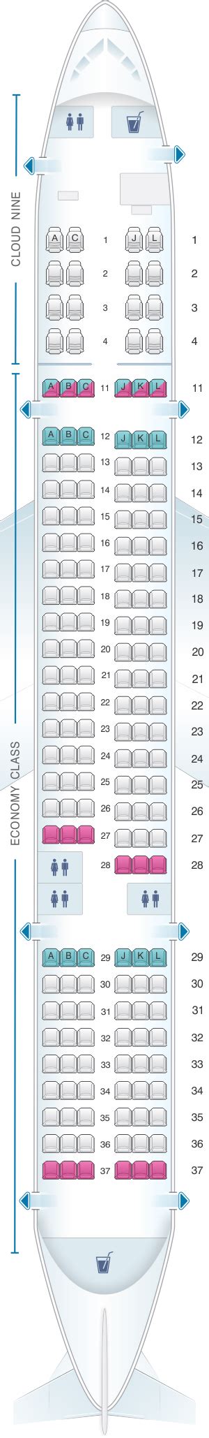 Seat Map Monarch Airlines Boeing B757 200 Seatmaestro Images And