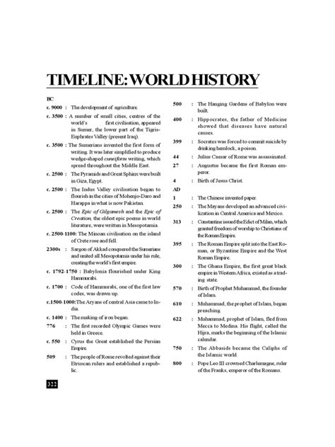 World History Timeline Template 3 Free Templates In Pdf Word Excel