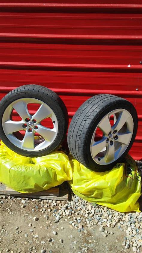 For the best experience, please consider upgrading to the most current version of your browser. Sold - 17" Stock Persona Wheels with Tires | PriusChat