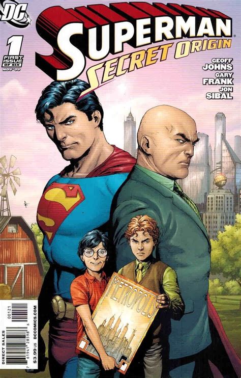 Superman Secret Origin 1 Gary Frank Variant Geoff Johns