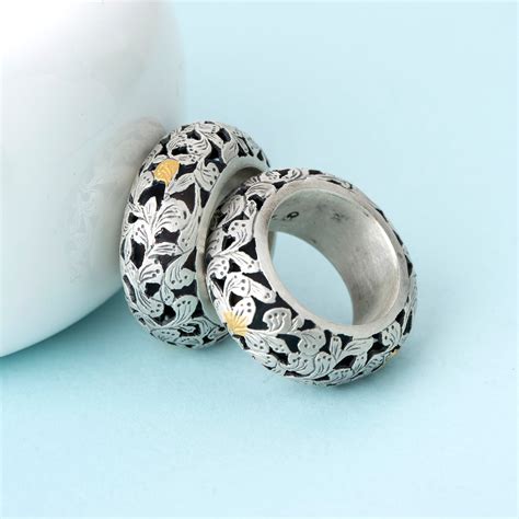 Korean Wedding Ring Hanbok Ring Silver Twin Ring Promeise Etsy