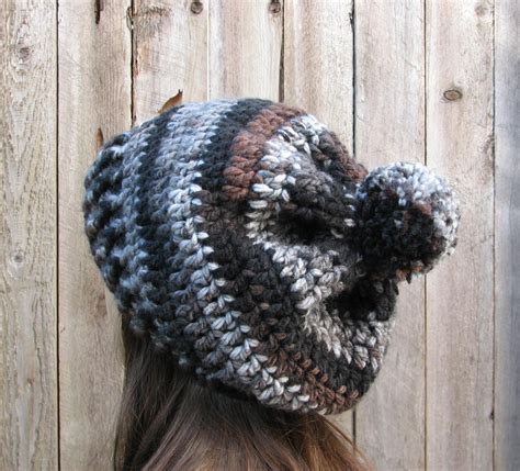 Crochet Pattern Crochet Hat Slouchy Hat Crochet Pattern Pdfeasy