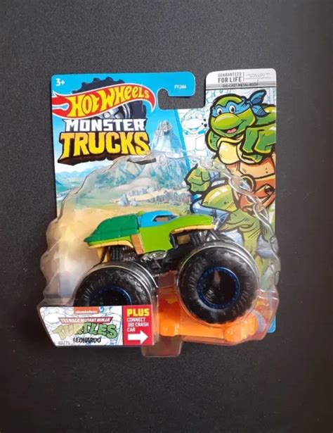 HOT WHEELS MONSTER Trucks Teenage Mutant Ninja Turtles Leonardo 1