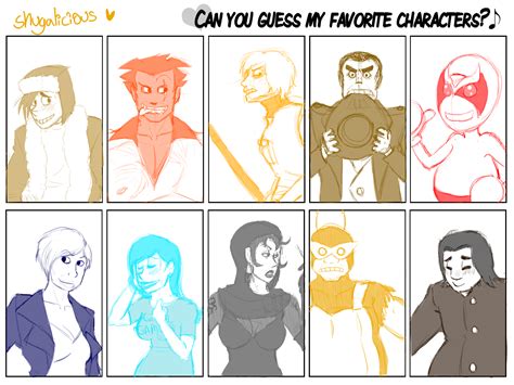 Fav Char Meme With Answers By Mei0sis On Deviantart