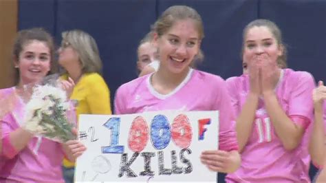 fairport girls volleyball wins battle of unbeatens youtube