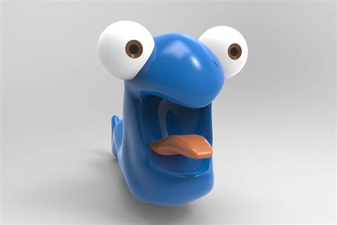 Funny Worm 3d Printable Model Cgtrader