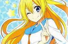 chitoge nisekoi kirisaki anime wallpaper iphone characters female mobile cute plus girl kawaii shaft studio scan official 1080 1920 smartphone