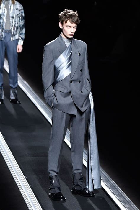A Model Walks The Runway During The Dior Homme Menswear Fallwinter