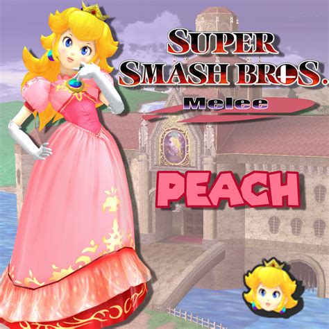 Melee Peach Super Smash Bros Wii U Mods