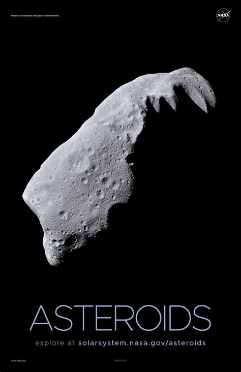 Asteroids Poster Version A Nasa Solar System Exploration Nasa