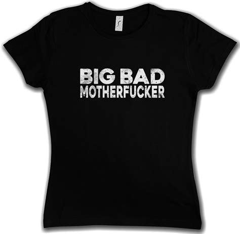 Big Bad Motherfucker Woman T Shirt Pulp Mob Mobster Fiction G Hustler