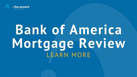 Bank Of America Mortgage 2022 Review The Ascent