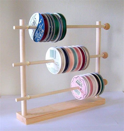 Wooden Ribbon Spool Rack Woodworking Plans And Projects June 2012 Pdf