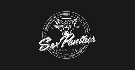 Sex Panther Cologne Sex Panther Anchorman Cologne Sticker Teepublic