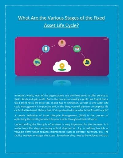 What Are The Various Stages Of The Fixed Asset Life Cycle Assetinfinity