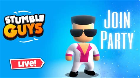Stumble Guys Live Hindi Join Party Lets Play Together Youtube