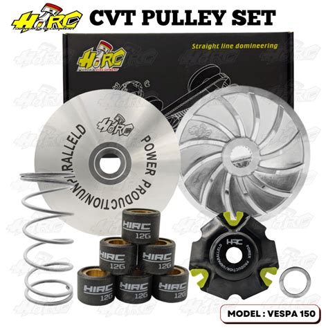 Hirc Motorcycle Cvt Pulley Set Vespa Vespa Krv Xmax