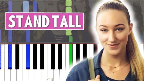 TALL GIRL Stand Tall VOILÀ ft Ava Michelle Synthesia Piano