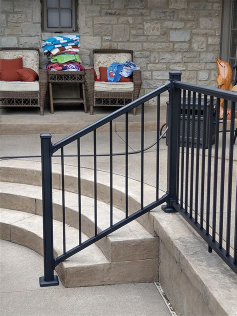 Buy Weatherables Stanford Railing Kit Aluminum Indoor And Outdoor Stair