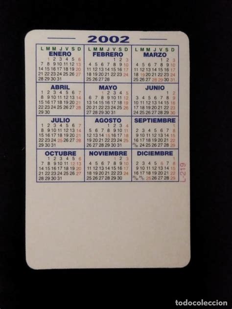 Calendario Mujer 2002 Ref 2150 Comprar Calendarios Para