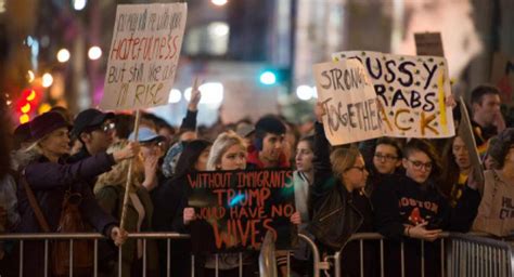 more anti trump protests in new york miami los angeles