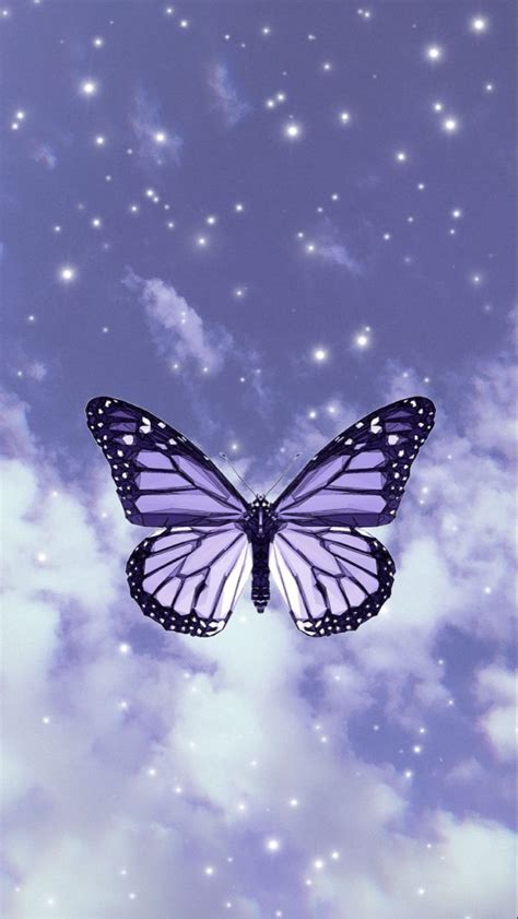 Purple Butterfly Wallpaper Butterfly Wallpaper Backgrounds Purple