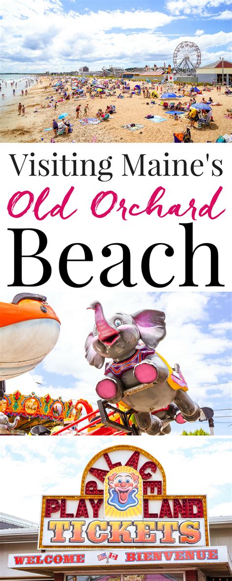 Planning A Summer Trip To Maine Make Sure You Add Old Orchard Beach To Your Beach Trip