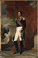 Le duc de Saxe-Cobourg Gotha, Léopold Ier roi des belges en 1831 de ...