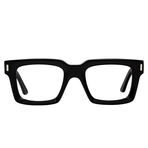 1386 Optical Square Glasses Black