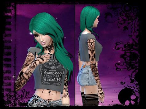 Sims 4 Cc Rose Tattoo