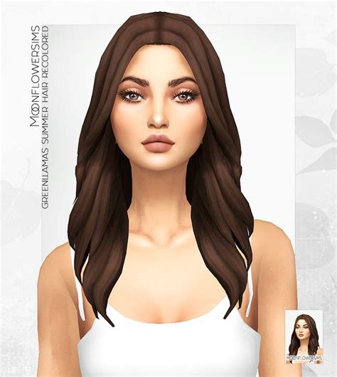 The Sims 4 Cc Maxis Match Hair Female Bxekc