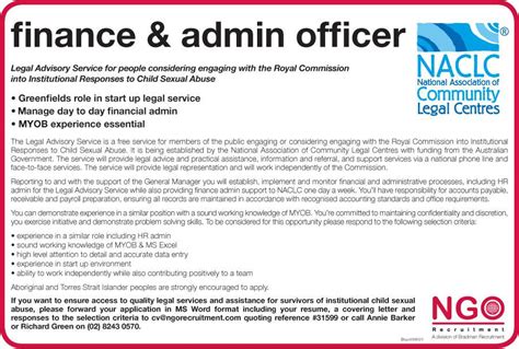 Finance Manager Jobs In Ngo Sample Cover Letter For Finance And