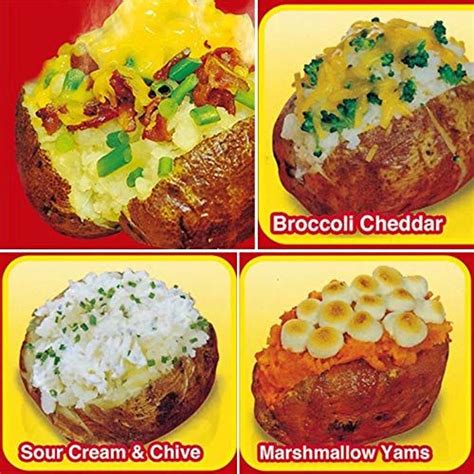 A baked potato, known in some parts of the united kingdom (though not generally scotland) as a jacket potato, is a preparation of potato. 1 Pcs Red Washable Cooker Bag Baked Potato Microwave ...