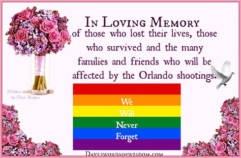 Remembering Those Lost In The Orlando Shootings