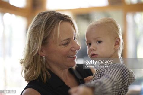 Portrait Of Annika Sorenstam With Daughter Ava During Photo Shoot At News Photo Getty Images